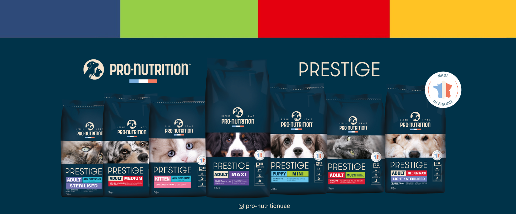Pro-nutrition - Prestige Product Range